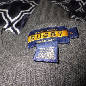 Ralph Lauren Rugby L wool angora cashmere cable